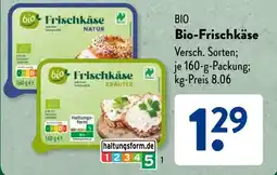 Aldi Süd BIO Bio-Frischkäse Angebot