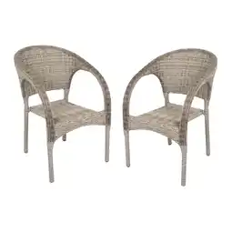 Netto Marken-Discount 2er Set Stapelstuhl BASTIA Angebot