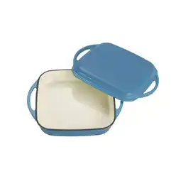 Netto Marken-Discount Universalbräter & Deckel, 25,5 x 31, hellblau Angebot