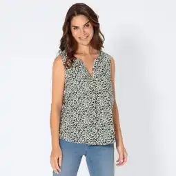 NKD Damen-Bluse ohne Arm aus reiner Viskose Angebot