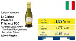 METRO La Gioiosa Prosecco Frizzante DOC Angebot