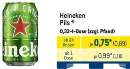 METRO Heineken Pils Angebot