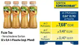 METRO Fuze Tea Angebot