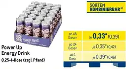 METRO Power Up Energy Drink Angebot