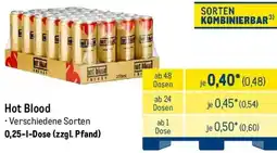 METRO Hot Blood Angebot