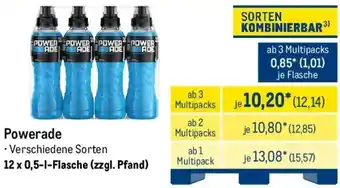 METRO Powerade Angebot