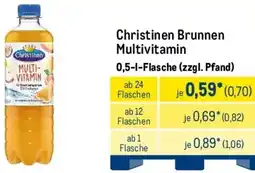 METRO Christinen Brunnen Multivitamin Angebot
