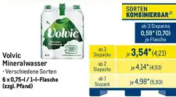 METRO Volvic Mineralwasser Angebot