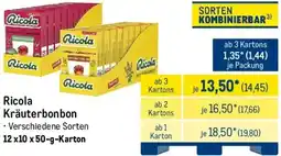 METRO Ricola Kräuterbonbon Angebot