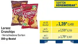 METRO Lorenz Crunchips Angebot