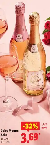Lidl Jules Mumm Sekt Angebot