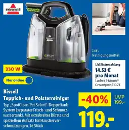 Lidl Bissell Teppich- und Polsterreiniger Angebot