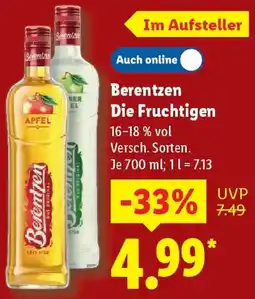 Lidl Berentzen Die Fruchtigen Angebot