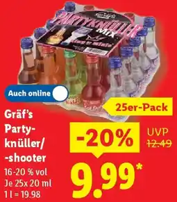 Lidl Gräf's Partyknüller/ -shooter Angebot