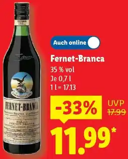 Lidl Fernet-Branca Angebot