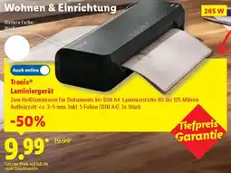 Lidl Tronic Laminiergerät Angebot