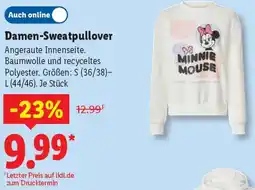 Lidl Damen-Sweatpullover Angebot