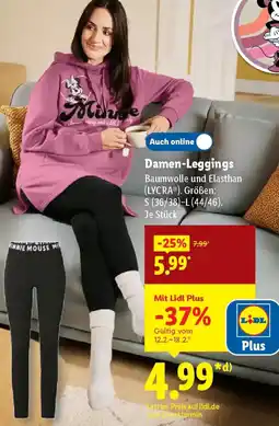 Lidl Damen-Leggings Angebot
