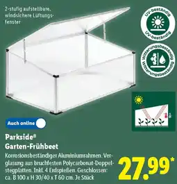Lidl Parkside Garten-Frühbeet Angebot
