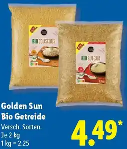 Lidl Golden Sun Bio Getreide Angebot