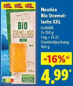 Lidl Nautica Bio Stremellachs XXL Angebot