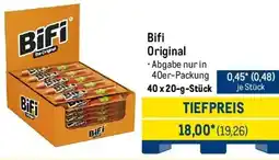 METRO Bifi Original Angebot