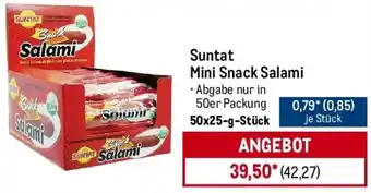 METRO Suntat Mini Snack Salami Angebot