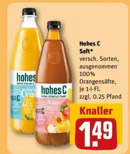 REWE Hohes C Saft Angebot