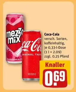 REWE Coca-Cola Angebot