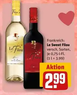REWE Le Sweet Filou Angebot
