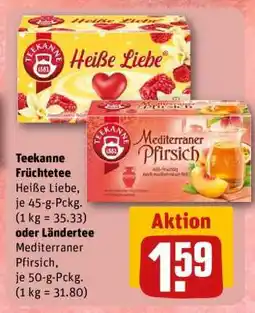 REWE TEEKANNE Früchtetee Angebot
