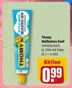 REWE Thomy Delikatess Senf Angebot