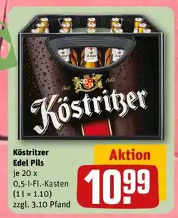 REWE Köstritzer Edel Pils Angebot