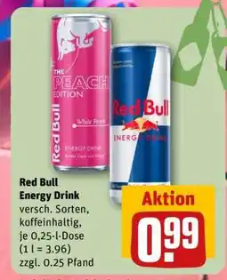 REWE Red Bull Energy Drink Angebot