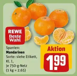 REWE Mandarinen Angebot
