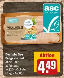 REWE Deutsche See Pangasiusfilet Angebot