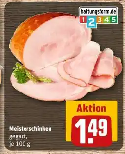 REWE Meisterschinken Angebot