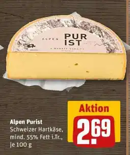REWE Alpen Purist Angebot