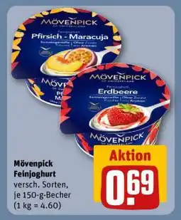 REWE Mövenpick Feinjoghurt Angebot
