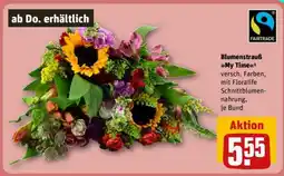 REWE Blumenstrauß My Time Angebot