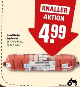REWE Havelländer Jagdwurst Angebot