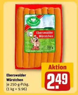 REWE EBERSWALDER Würstchen Angebot