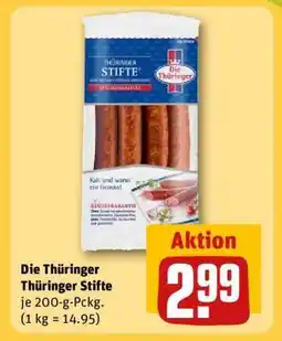 REWE Die Thüringer Thüringer Stifte Angebot