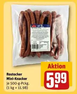 REWE Rostocker Mini-Knacker Angebot