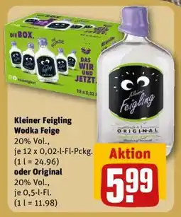 REWE Kleiner Feigling Wodka Feige Angebot