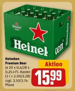 REWE Heineken Premium Beer Angebot