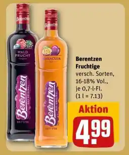 REWE Berentzen Fruchtige Angebot