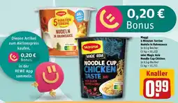 REWE Maggi 5 Minuten Terrine Nudeln in Rahmsauce Angebot