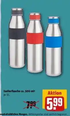 REWE Isolierflasche ca. 500 ml Angebot