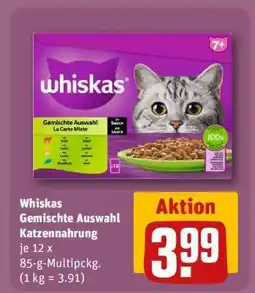 REWE Whiskas Gemischte Auswahl Katzennahrung Angebot